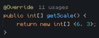 How you scale an item