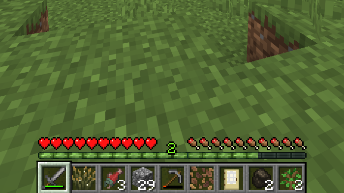 Before: Standard HUD