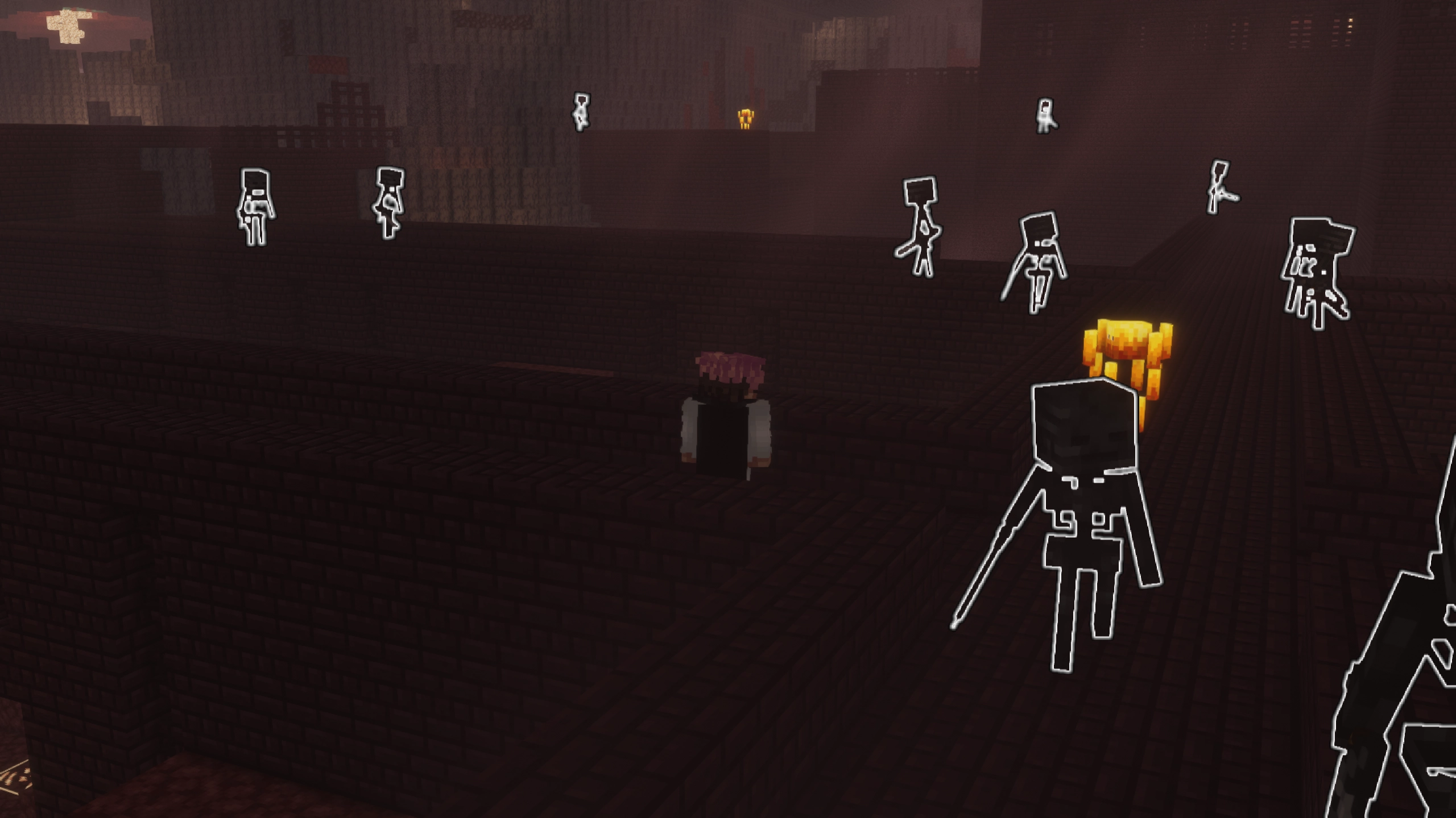 Scary Wither Skeletons, Highlighted!