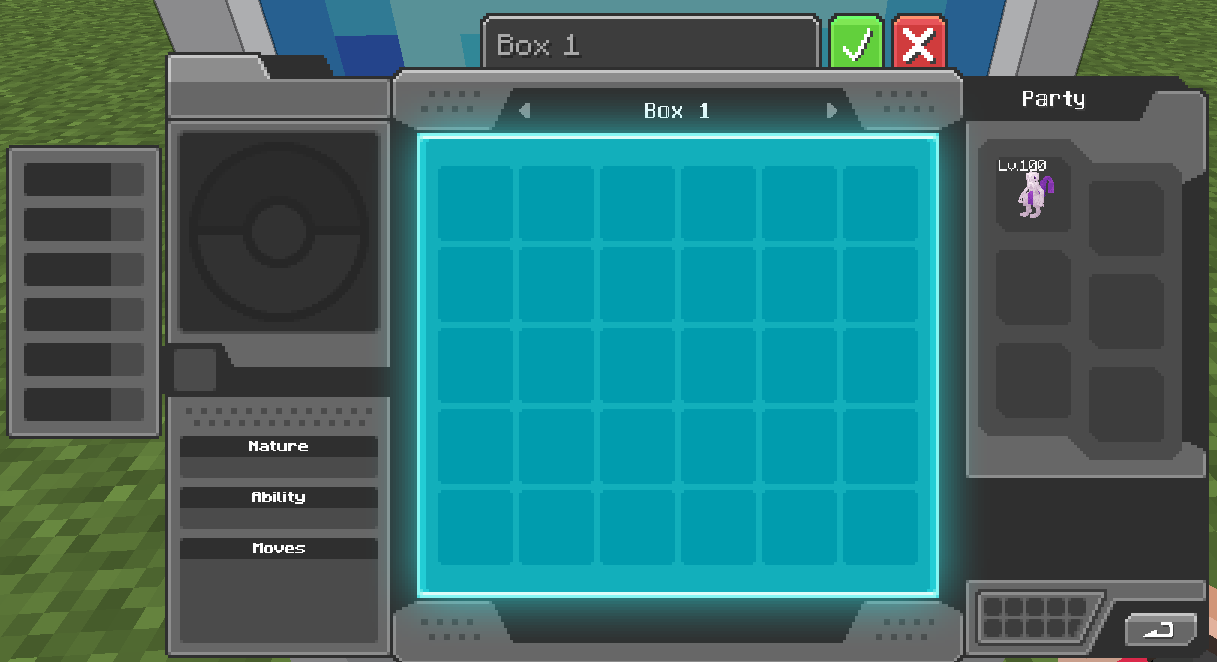 Screenshot of pc gui with box rename open