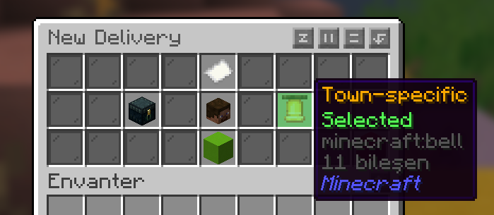 Marketplace artwork introducing OlDelivery's scheduled personal, shared, and Town delivery system.