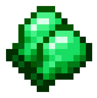 just emerald gloves