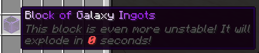 galaxy block and tooltip