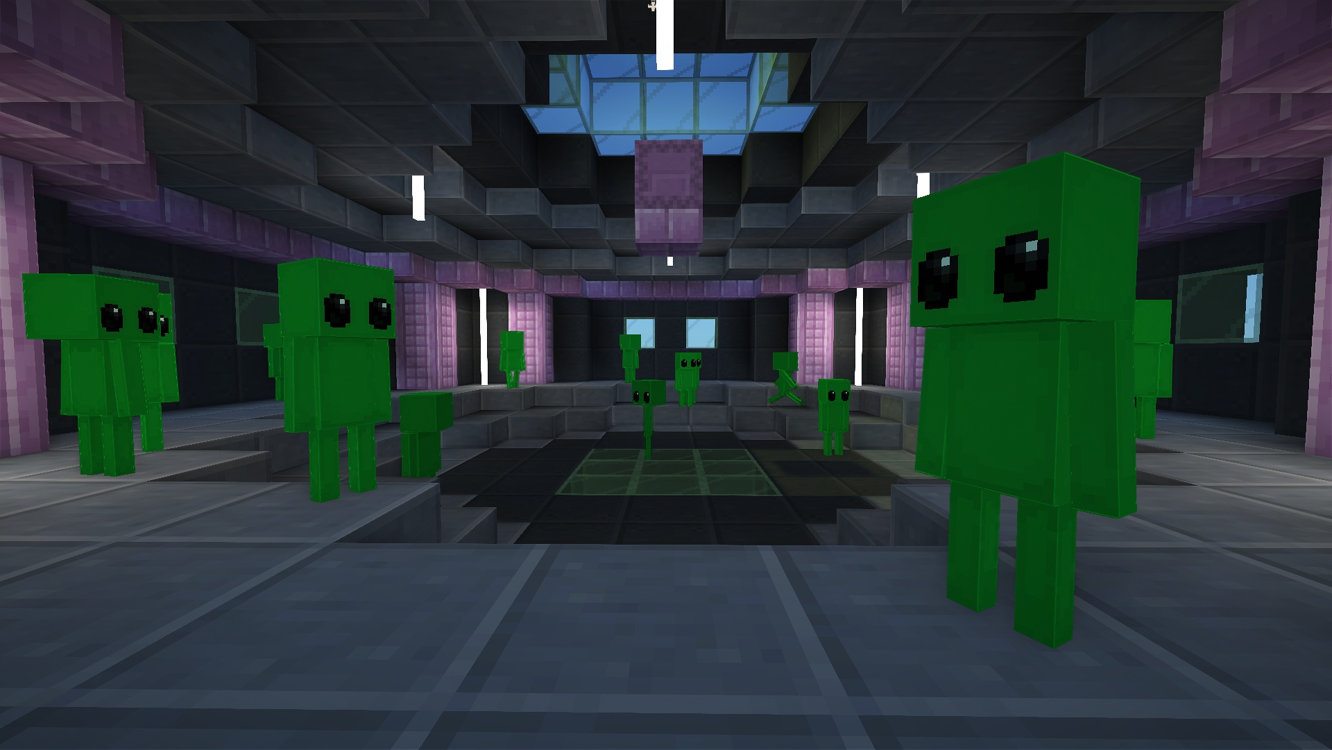 The Aliens aboard the UFO.