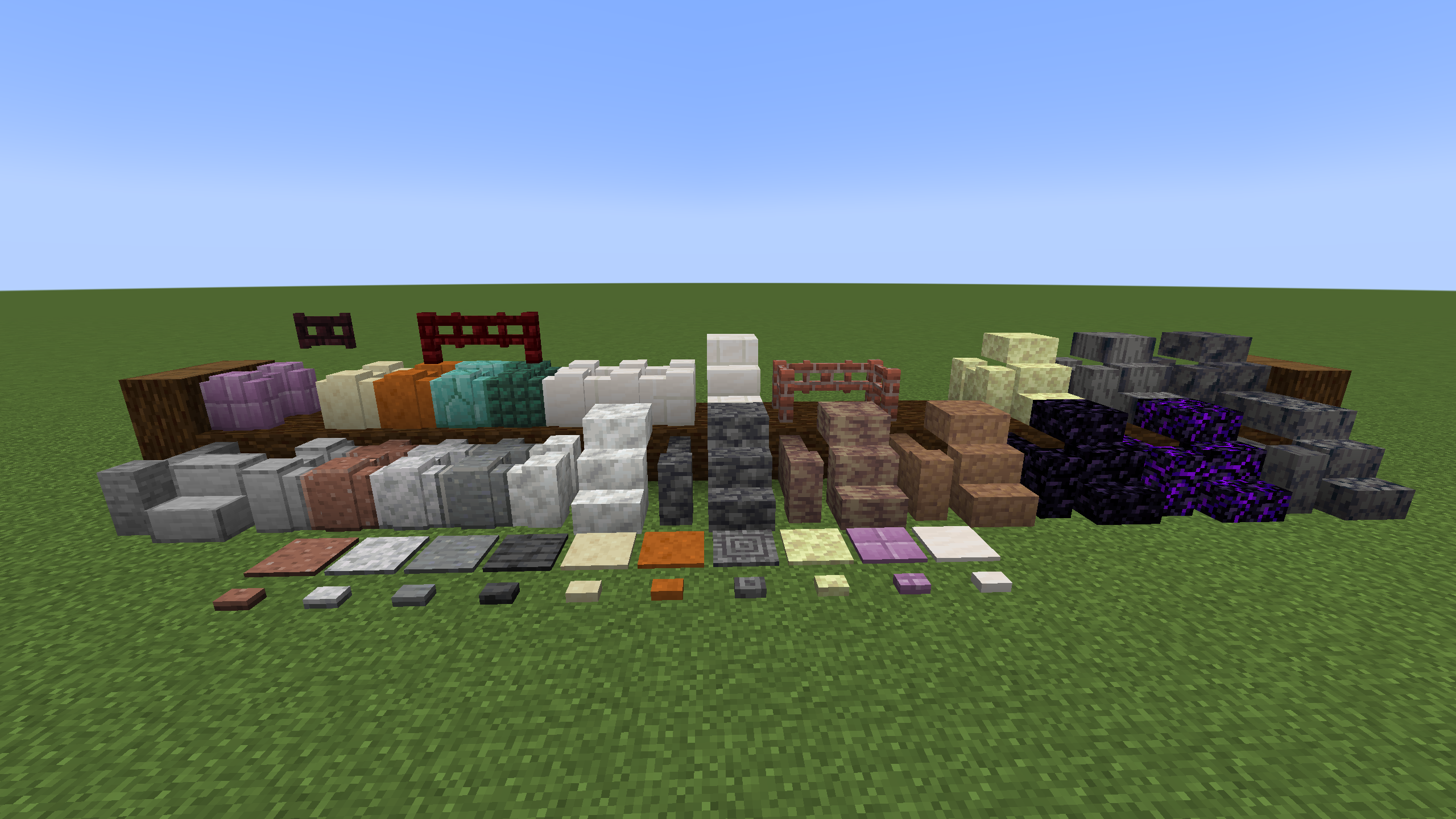 All added stone type blocks (updated for v1.1.0)