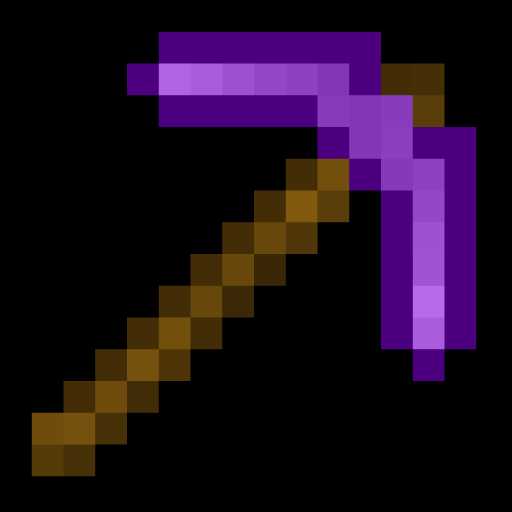 Amethyst Pickaxe // Comuter's Extra Tools logo