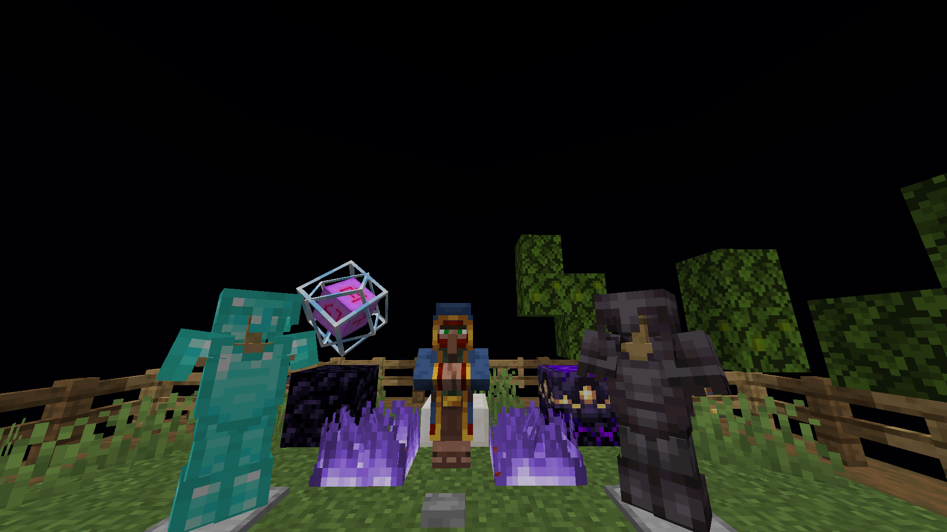Low Purple Fire, Clean Crystal And Enhanced Respawn Anchor