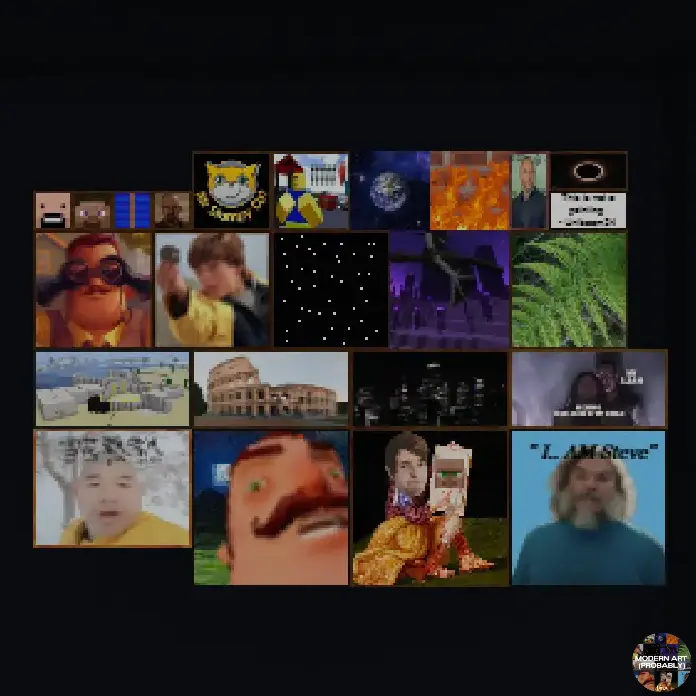 All of the paintings
