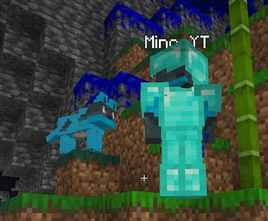 Minoc Wolf and Minoc, meeting for the first time