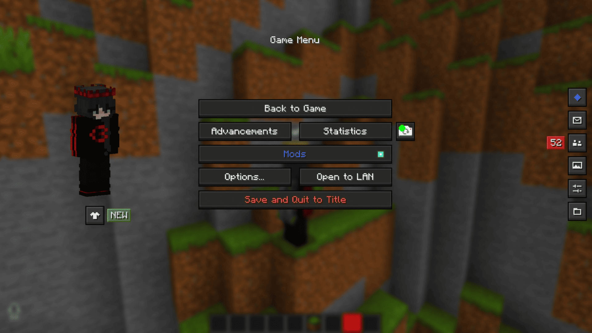 Escape Menu