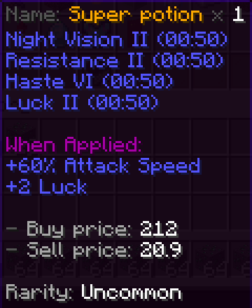 Potion Effect