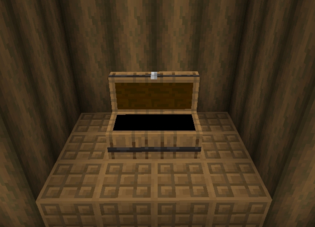 When chest opened