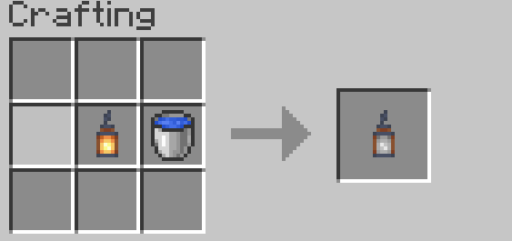 Crafting murky lantern