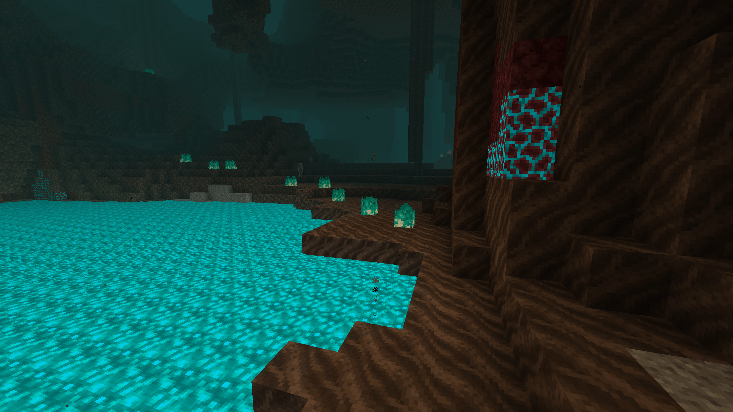 Soulsand Valley with soulsand fire colored lava