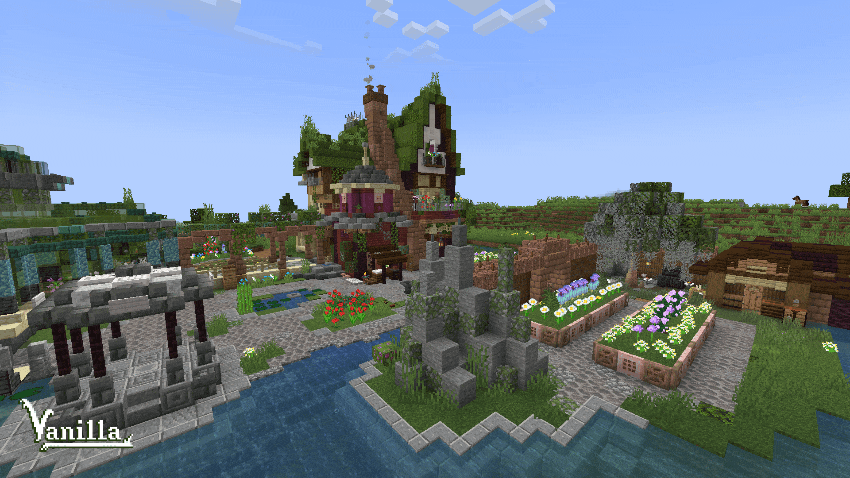 Before and After - Mansion garden