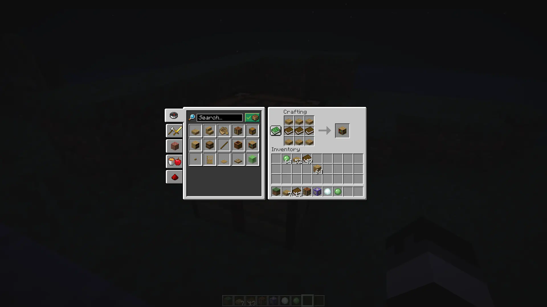 An image of an tweaked bookshelf recipe