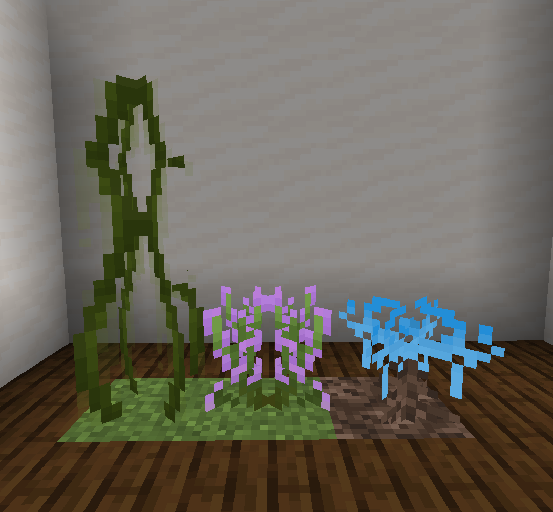 An image of goopstem, english lavender, and soulbloom