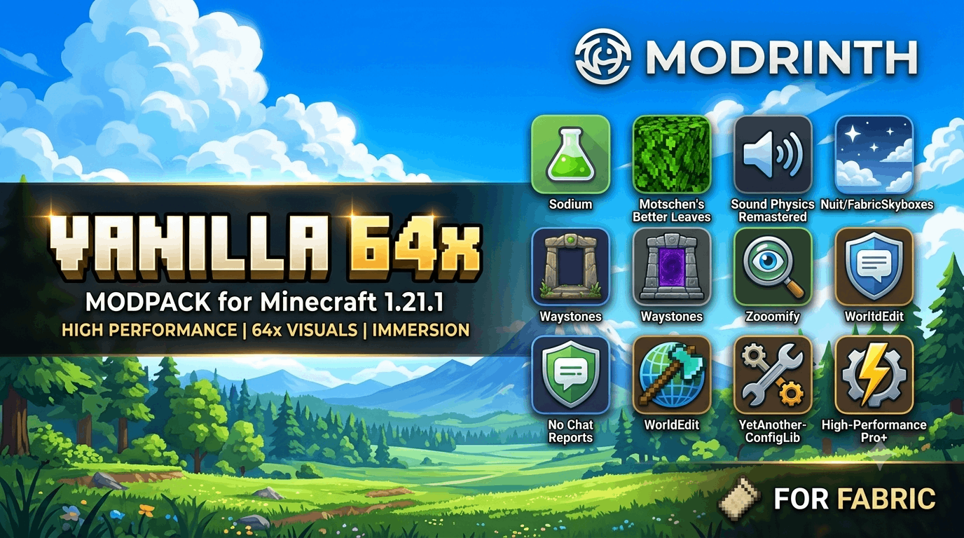 Vanilla High-Res 64x Banner