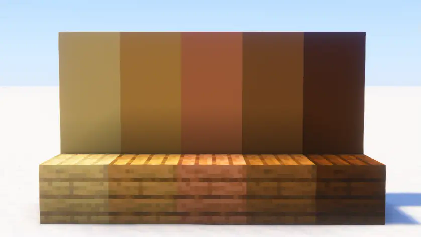 Wooden colors