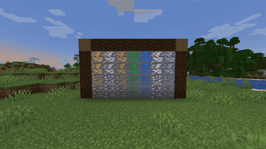 Various ores and their grades