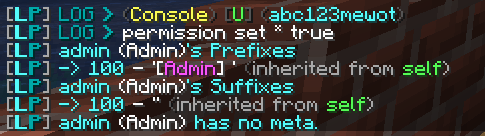 Luckperms integration