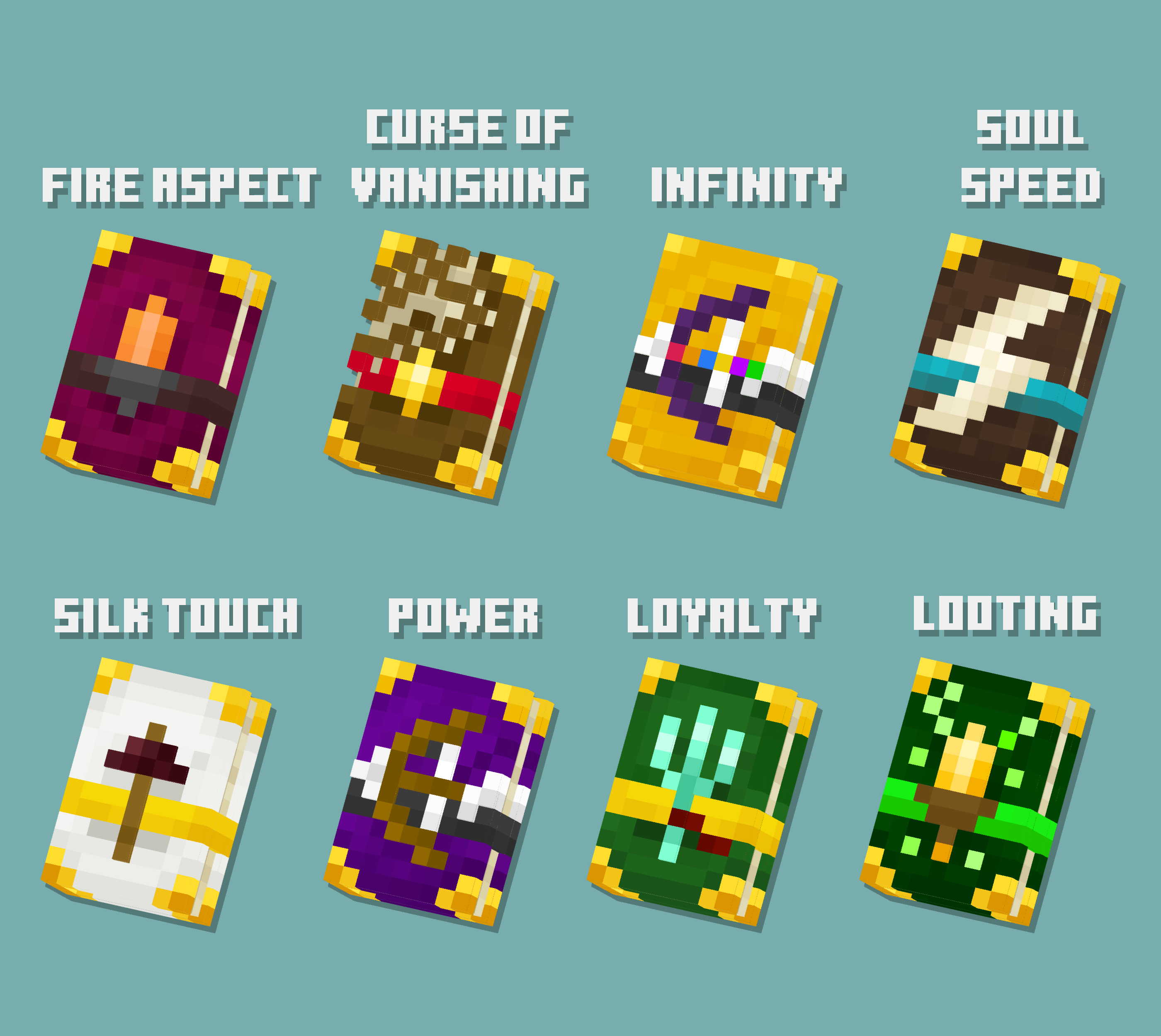 Enchanted Books Preview