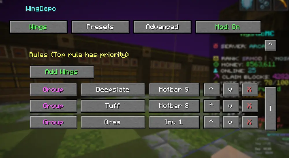 Add Wings