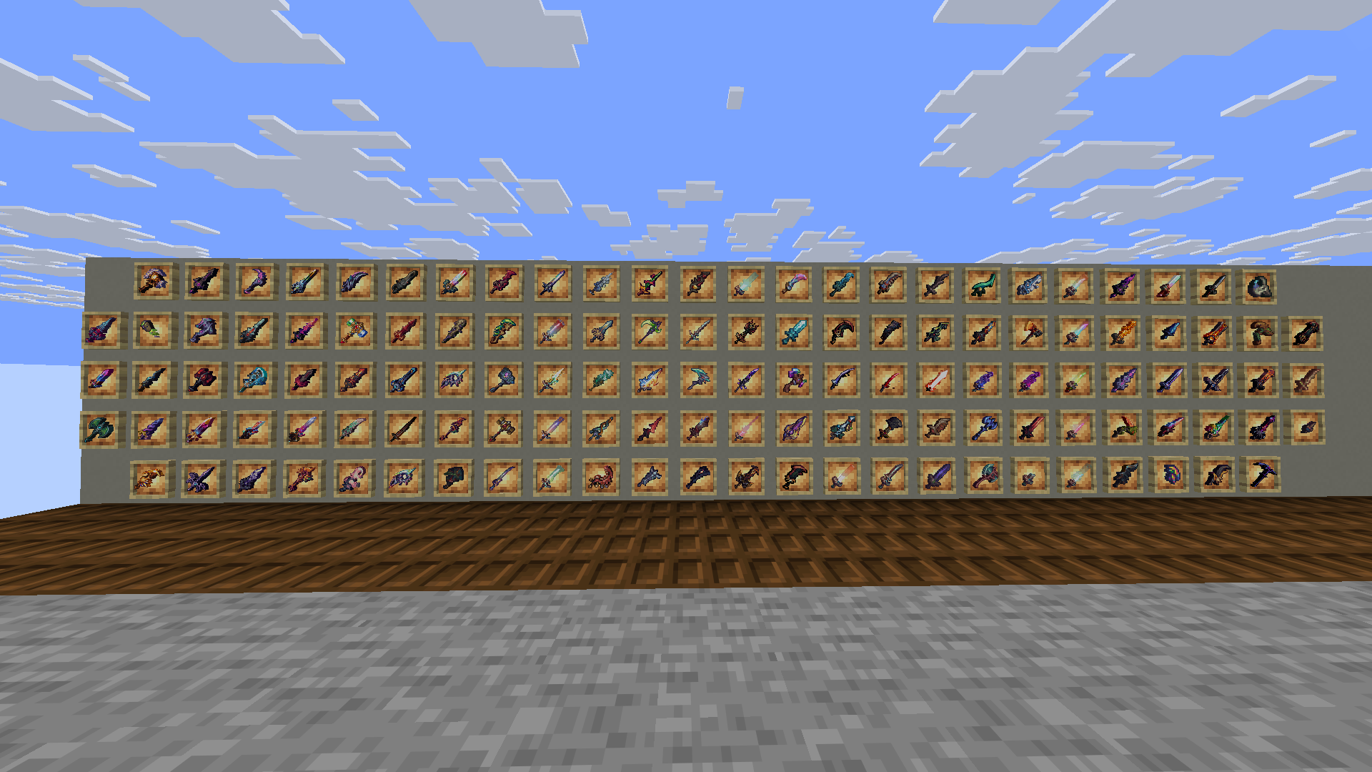 все 112 мечей Calamity/All 112 Calamity swords