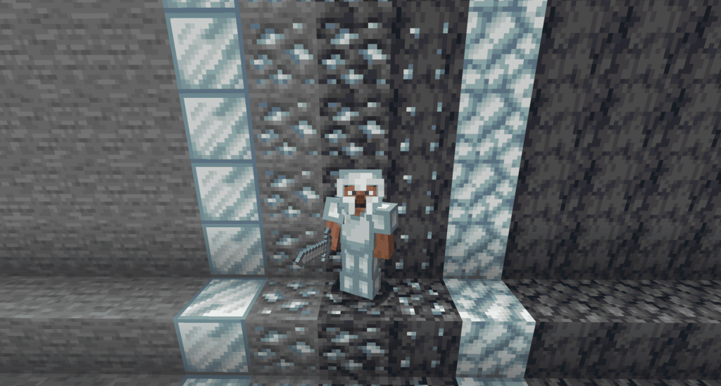 Simple Silver Armor on Player Model