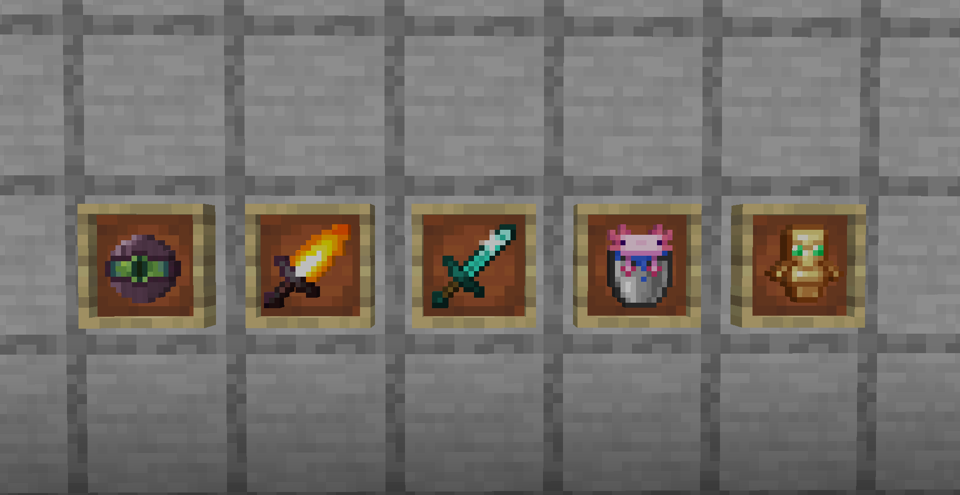 5 Animated item frames in item frames perfect for your likings