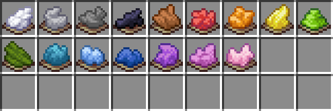 unique dye shape