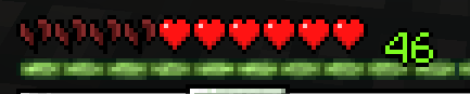 health bar affected by cursed hearts