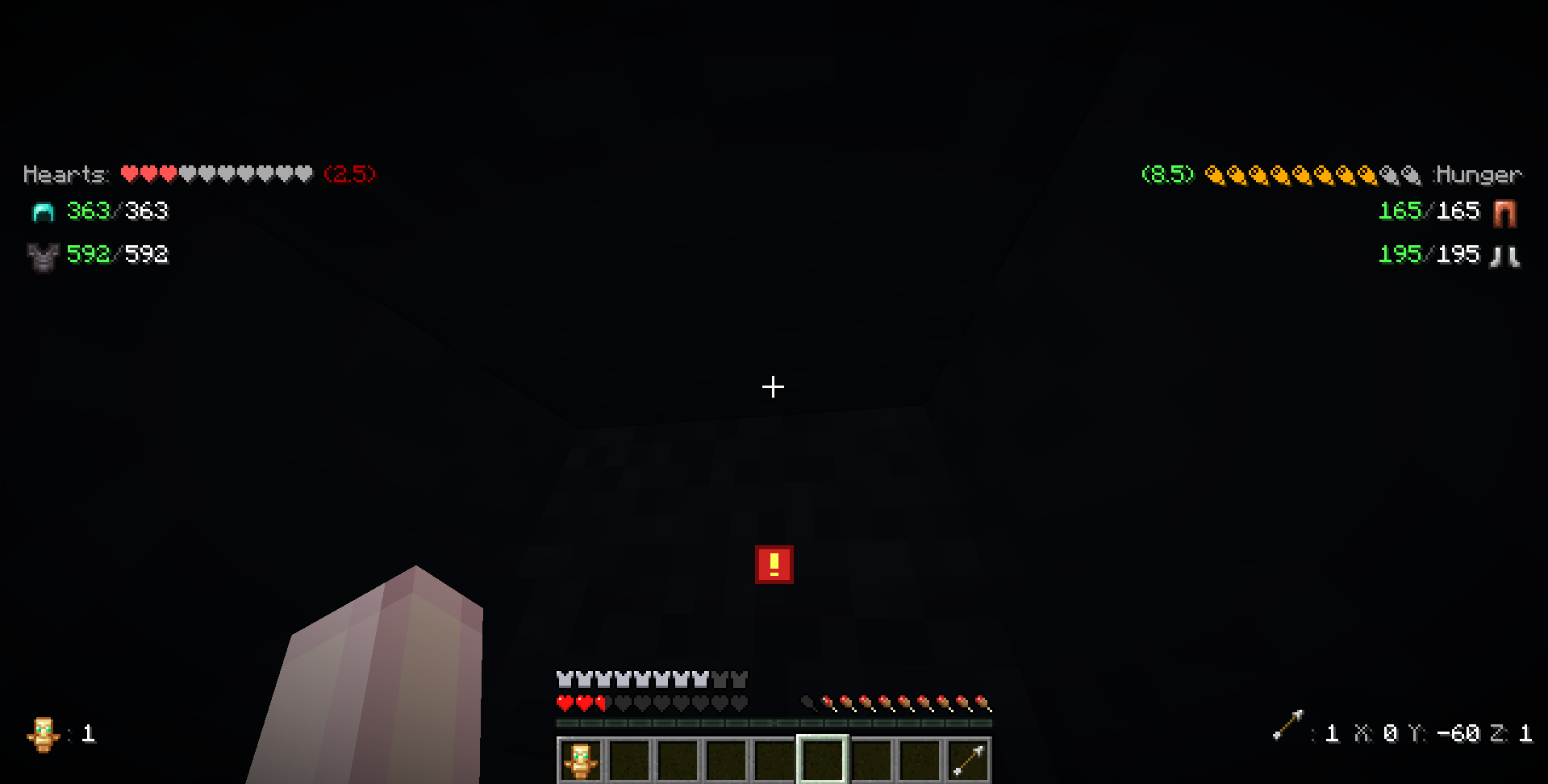 (HUD elements are spaced out for a clear overview, avoiding clutter or screen overcrowding)