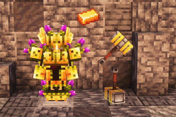 Changed armor, ingot, and Mjoellnir