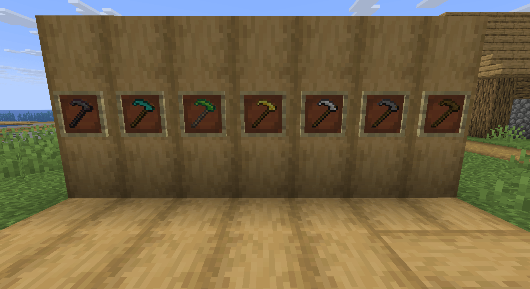 Redesign of vanilla hoes + Harvesting with automatic planting