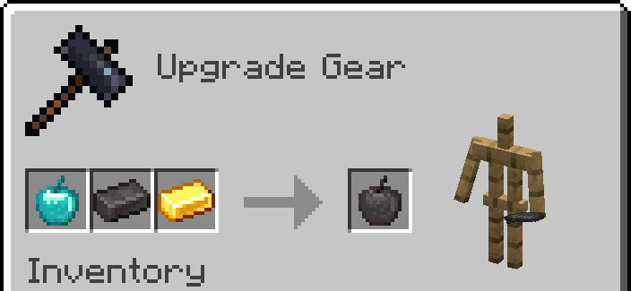 netherite apple crafting