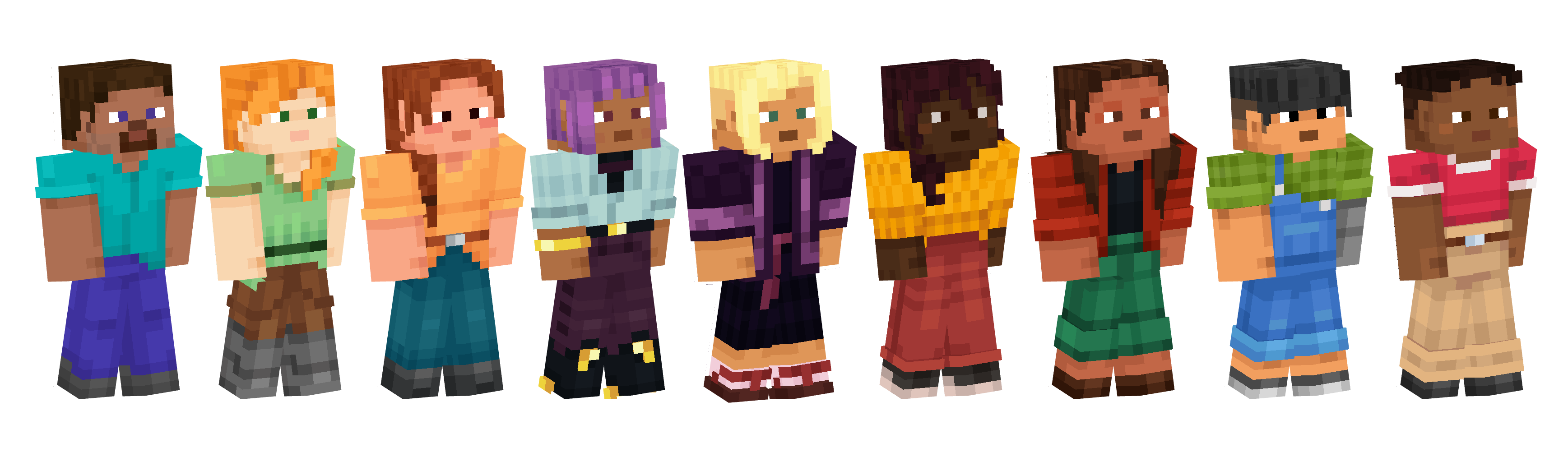Updated skins