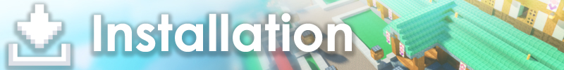 A banner with the text "Installation" on top