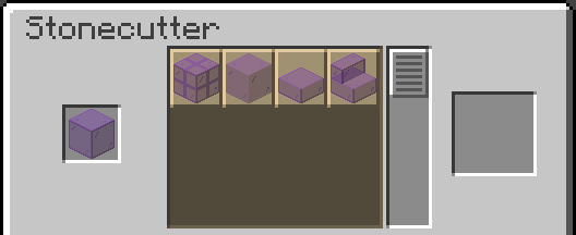 Stonecutter recipe 1