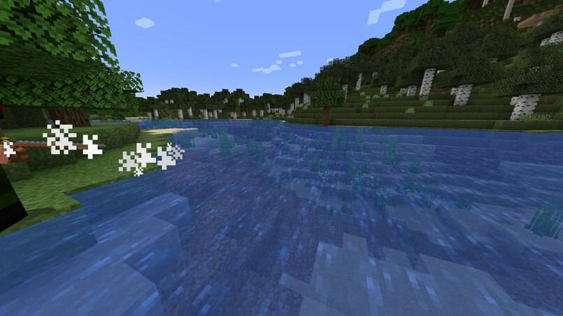 bullet travelling cross the water