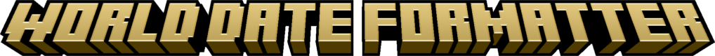 Logo of World Date Formatter