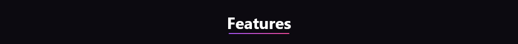 Features Header Photo