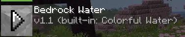 Bedrock Water Pack Preview
