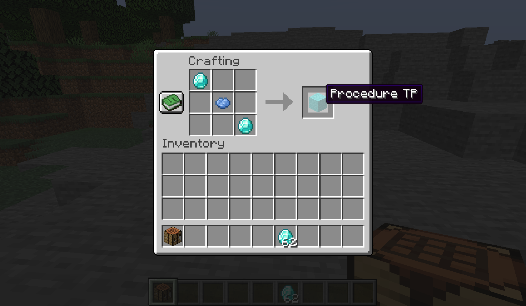 recipe for Procedure TP