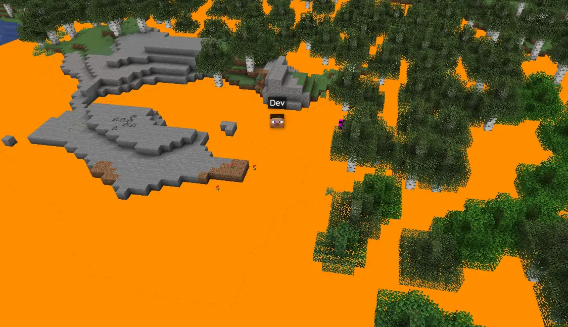 blue map flash flood Lv2