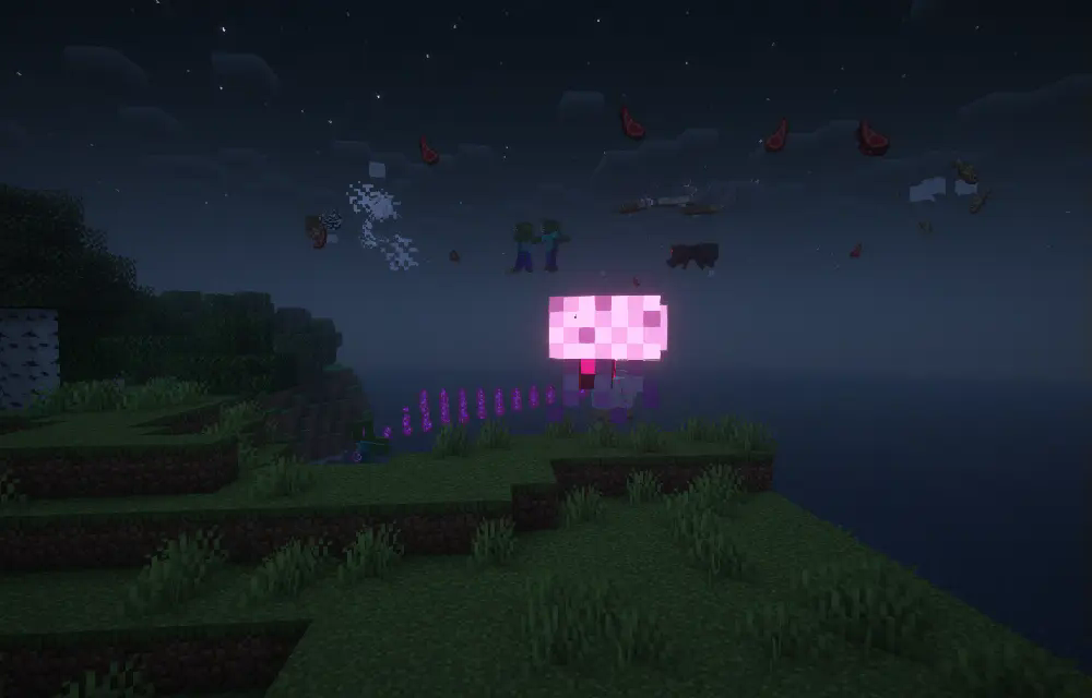 Brainium dranking mobs