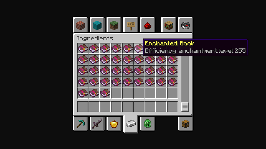 Unlimited lvl enchantment