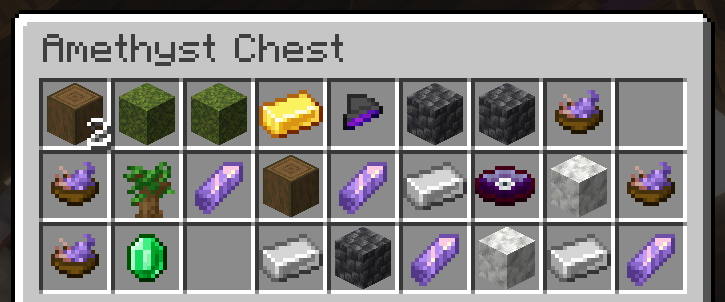 Loot Table Amethyst House