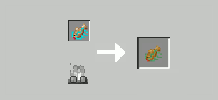 a recipe, cooking a catfish in a campfire.