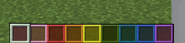 Colorful Hotbar